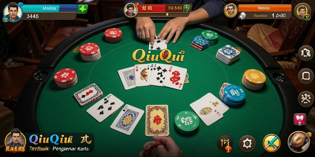 Tampilan seru gameplay QiuQiu di 3446.