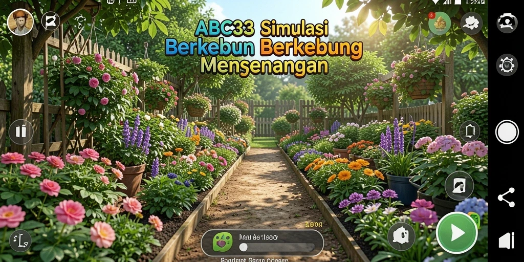 Tampilan gameplay menarik dari <strong>ABC33</strong> dengan aktivitas bercocok tanam.