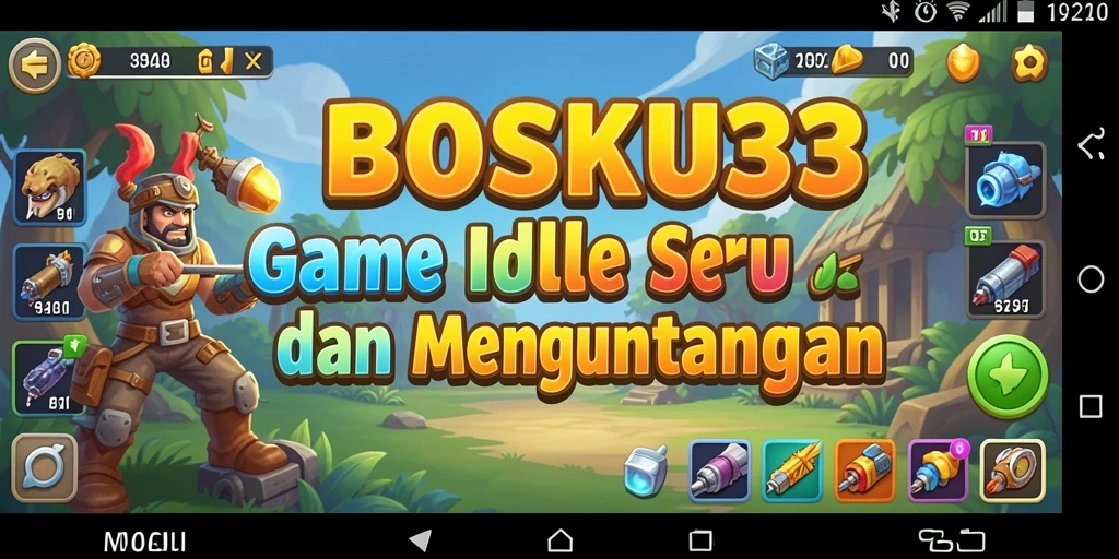Tampilan gameplay <strong>BOSKU33</strong> yang menarik dan interaktif.