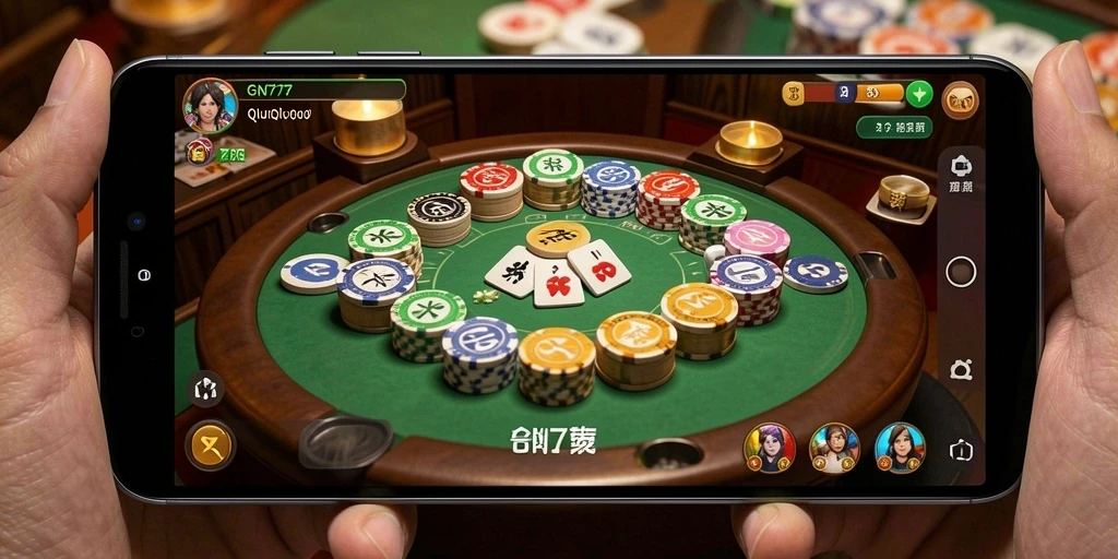 Tampilan gameplay QiuQiu yang seru di GN777.