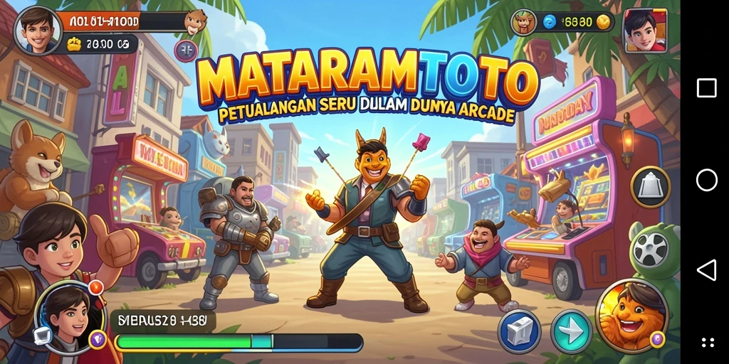 Tampilan permainan seru di MATARAMTOTO dengan berbagai tantangan menarik.