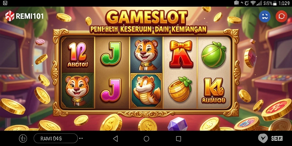 Tampilan gameplay yang menarik dan menyenangkan di REMI101.